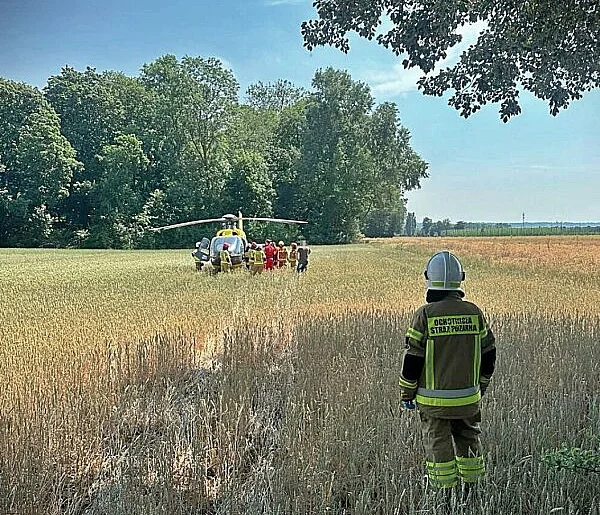 Groźny wypadek 14-latka. Spadł z roweru zjeżdżając po schodach Świątyni Sybilli