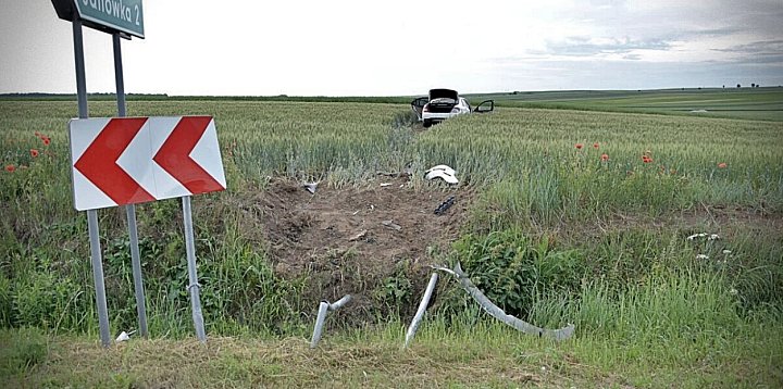 Groźny wypadek 16-latków z powiatu hrubieszowskiego
