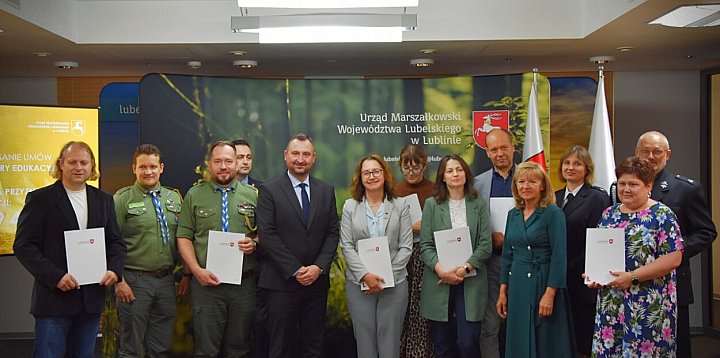 Plenery edukacyjne w Strzeleckim Parku Krajobrazowym