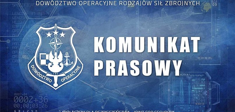 Komunikat Dowództwa Operacyjnego RSZ
