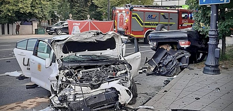 Tragiczny wypadek w Lublinie. Jedna osoba nie żyje, siedem zostało rannych