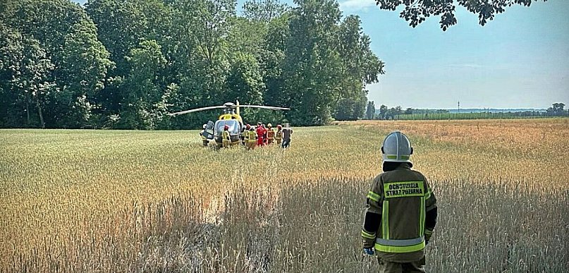 Groźny wypadek 14-latka. Spadł z roweru zjeżdżając po schodach Świątyni Sybilli