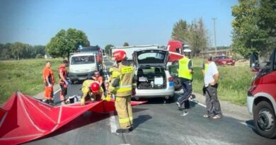 Tragiczny wypadek w Werbkowicach. Nie żyje kierowca skutera [ZDJĘCIA]