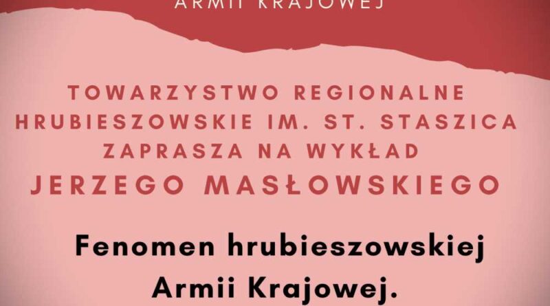 Hrubieszów: Spotkanie z Jerzym Masłowskim