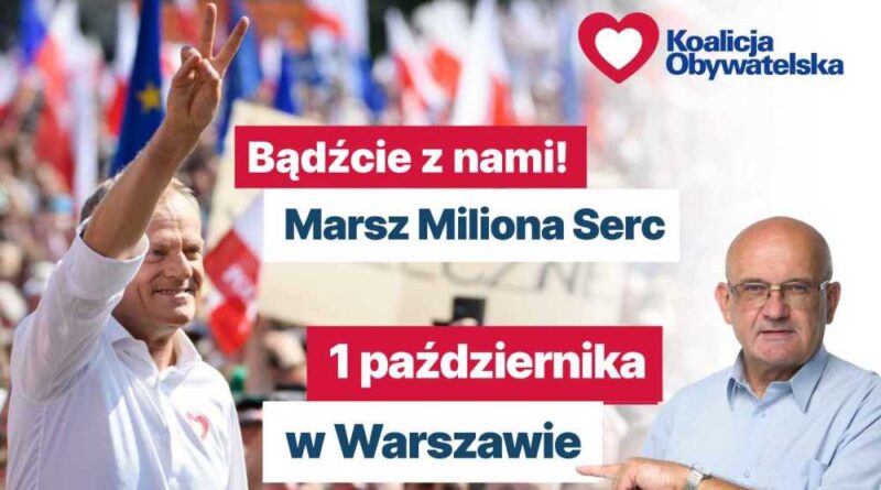 Hrubieszów: Zaproszenie na Marsz Miliona Serc
