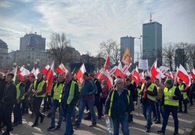 Protest rolników w Warszawie. Nasi też tam są! [ZDJĘCIA]