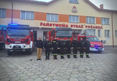 Strażacy z Hrubieszowa i powiatu oddali hołd zmarłemu koledze [ZDJĘCIA]
