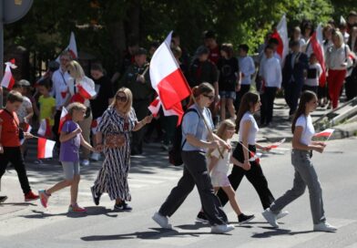 Marsza Flagi w Hrubieszowie [ZDJĘCIA]