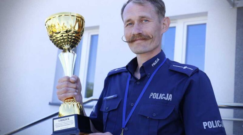 Hrubieszowski policjant na krajowych zawodach Żandarmerii Wojskowej